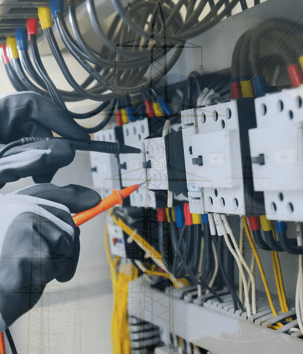 Electrical installations on construction sites AMZCO Construction